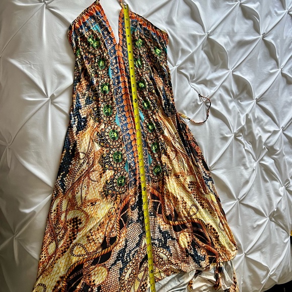 VENUS Colorful Hi-Low Backless Dress (M) NWOT - Picture 13 of 16